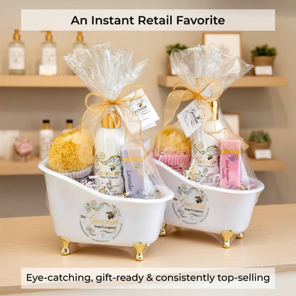 The Grecian Soap Company - Goat Milk Relaxation Hydrating Bath Essential Gift Set