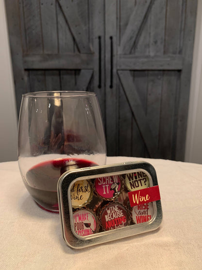 Imanes de vino - Hechos a mano y ecológicos