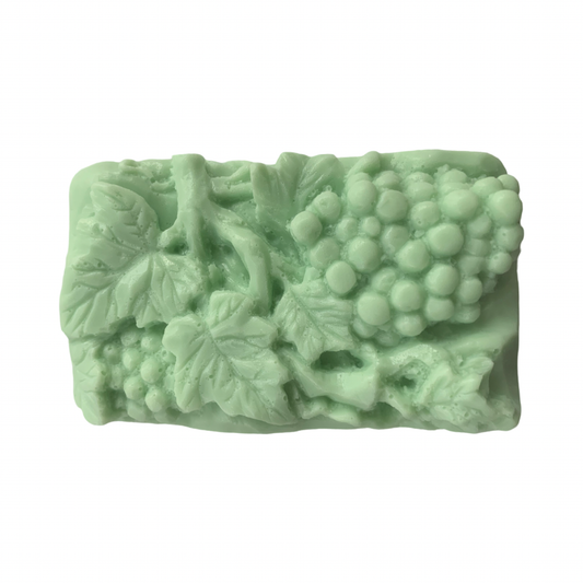 3D Grapes on a Vine Bar of Soap