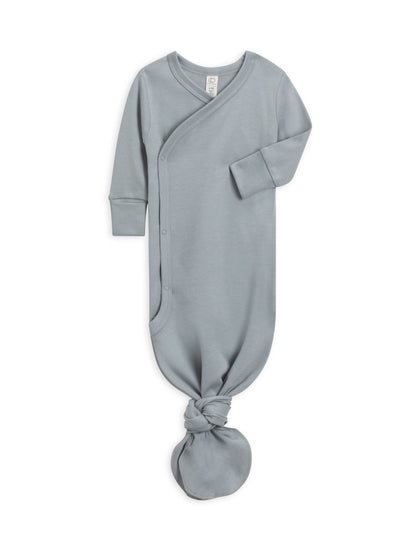 Organic Newborn Indy Kimono Gown Mist