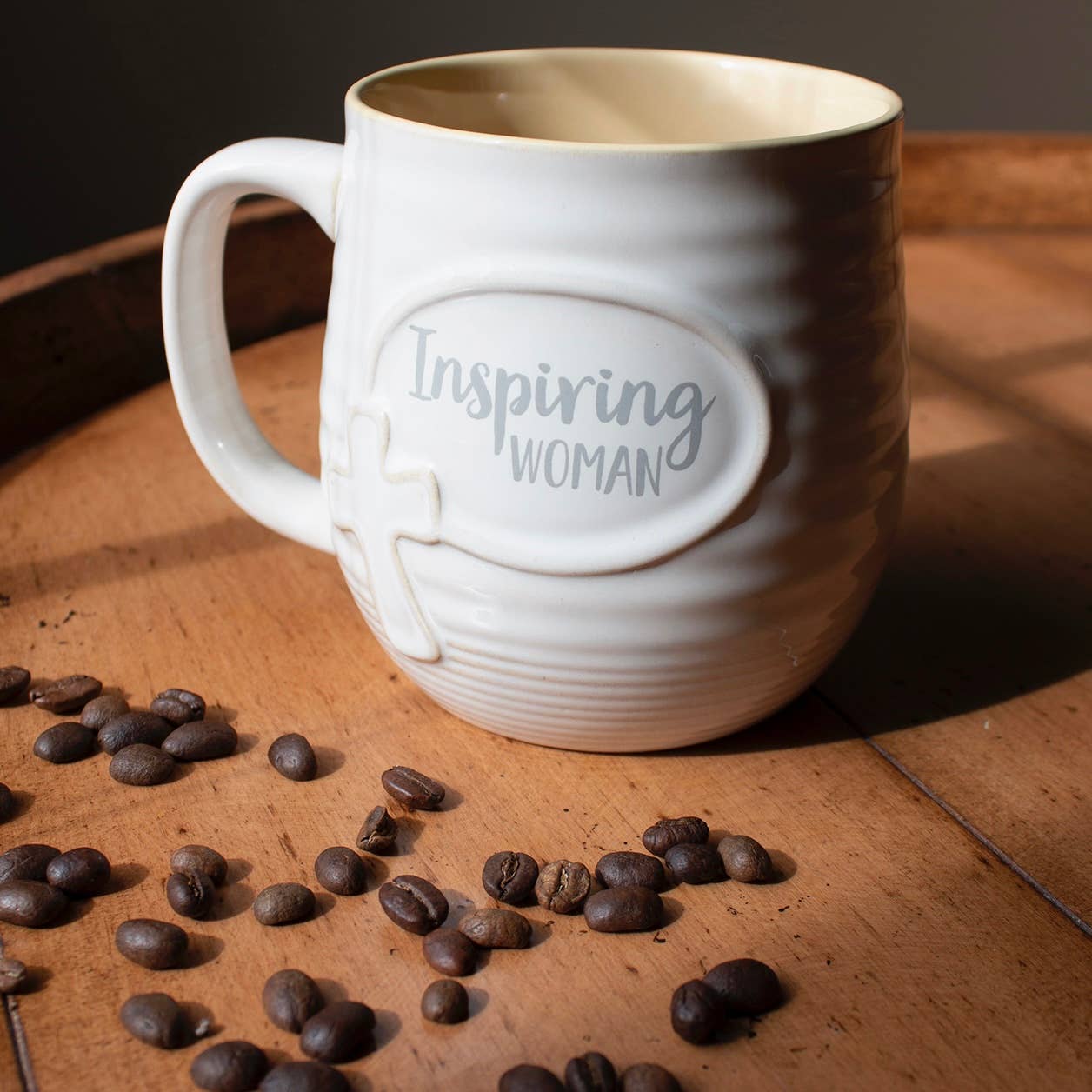 Inspiring Woman Pottery Mug