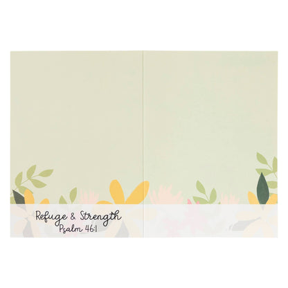 Divinity Boutique - Boxed Cards: 12CT Get Well - Yellow & Peach Floral