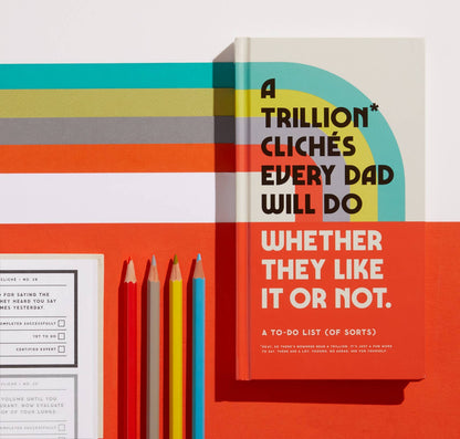 Brass Monkey A Trillion Cliches Every Dad Will Do Prompted Journal