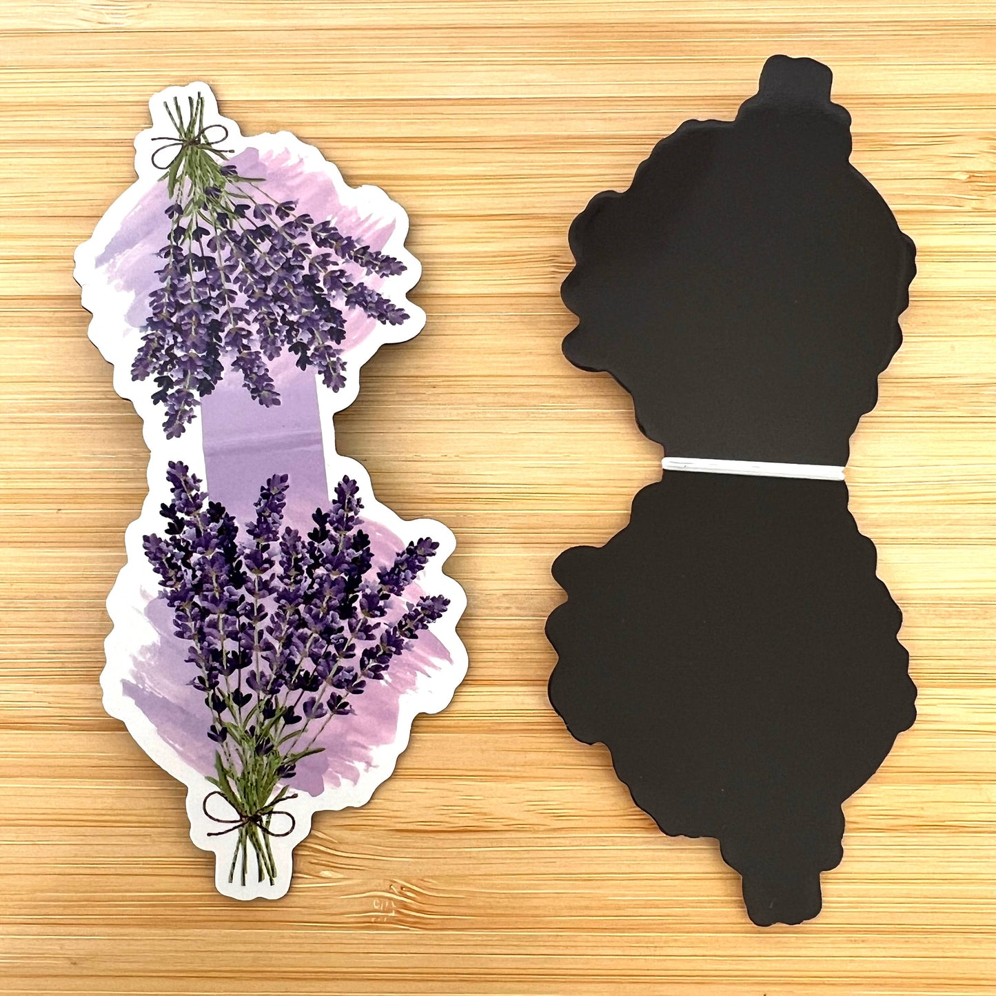Lavender Magnetic Bookmark