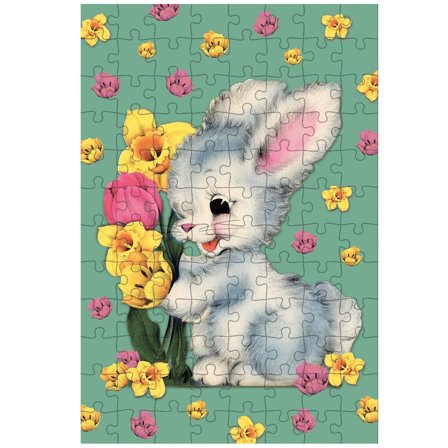 Vintage Bunny 96 Piece Puzzle