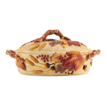 Fitz & Floyd Harvest Covered Vegetable Reshipper Box