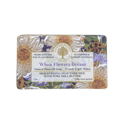 Flower Dreams trio soap bar gift set