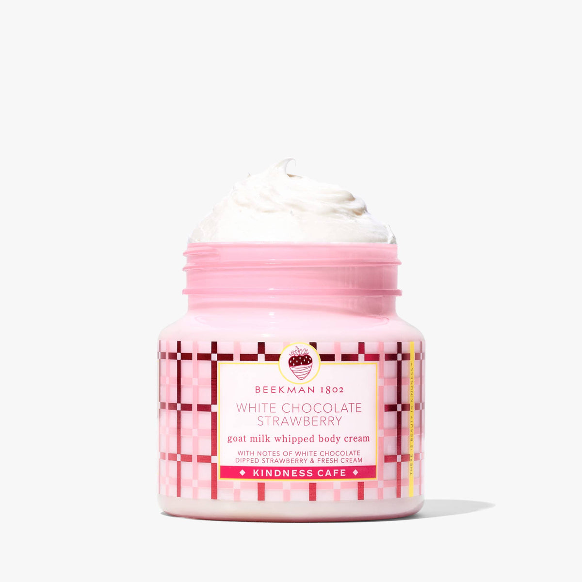 White Chocolate Strawberry Whipped Body Cream 8oz