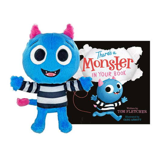 There's A Monster In Your Book Plush with board book SOLD SEPARATELY