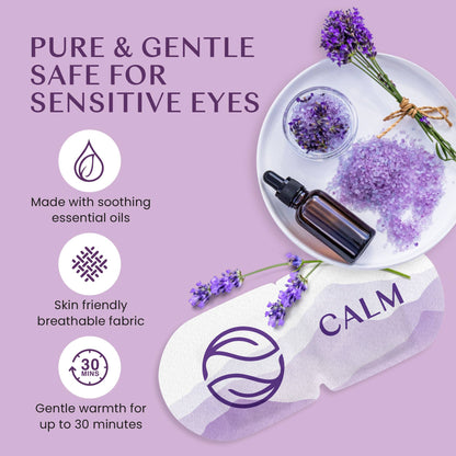body restore - Lavender Steam Eye Mask (5 pack)