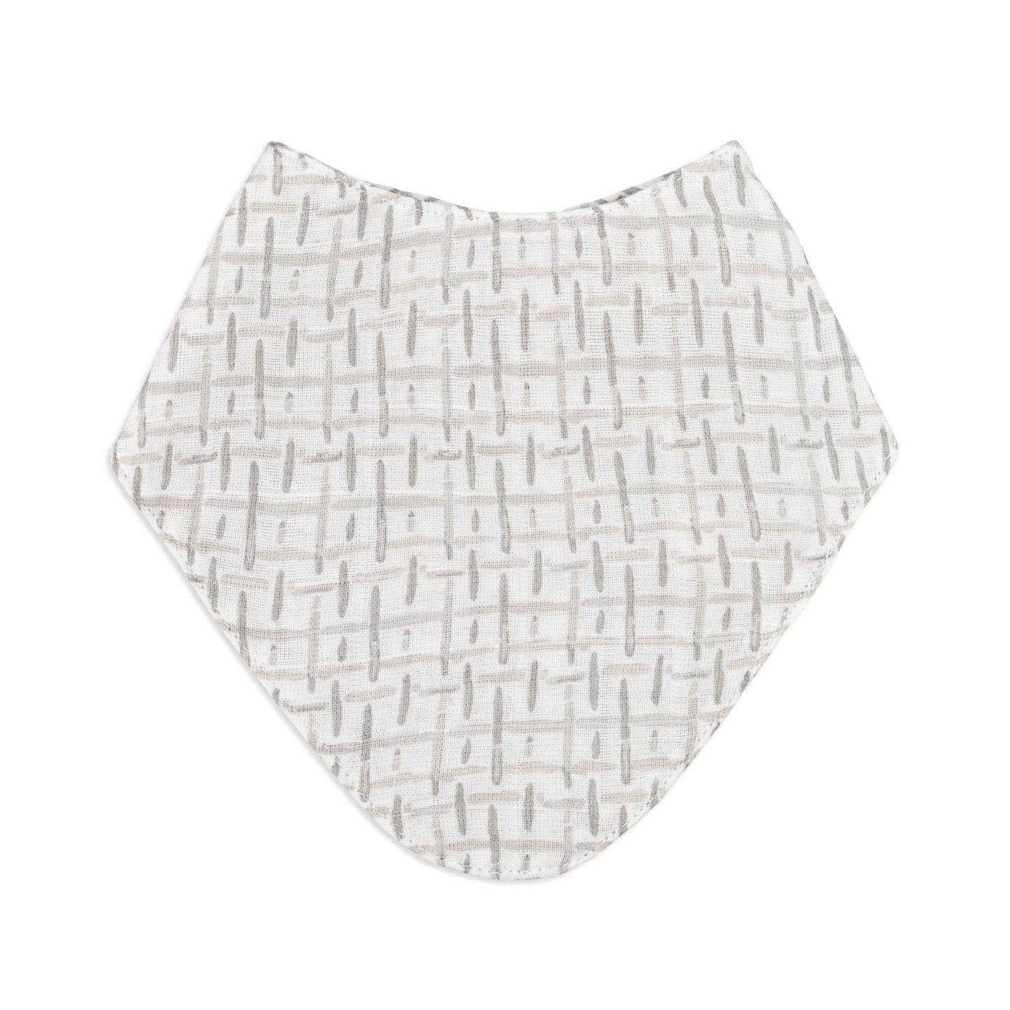 Crane Baby - Cove 3-pc. Muslin Bib Set (Beach Life)