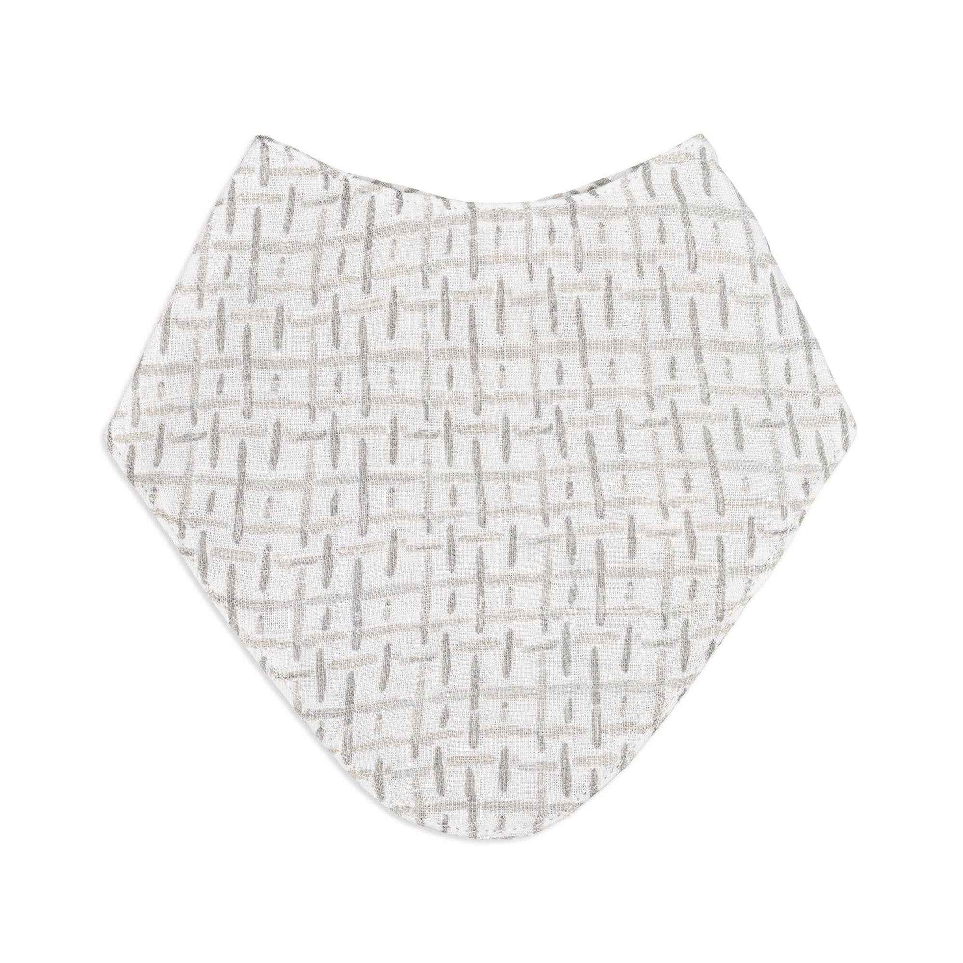 Crane Baby - Cove 3-pc. Muslin Bib Set (Beach Life)