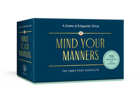 Mind Your Manners a Trivia Card Game