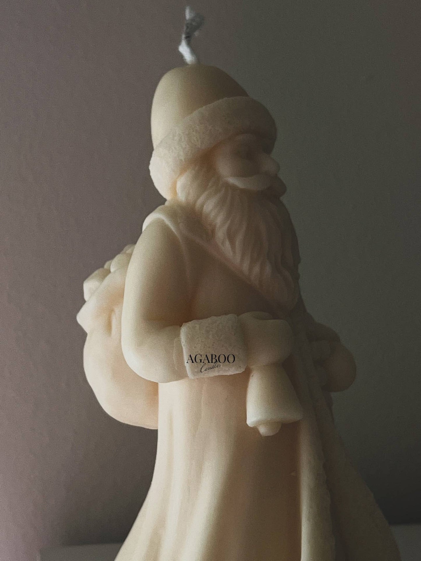 Santa Claus Candle 6.5x3.5in - Christmas