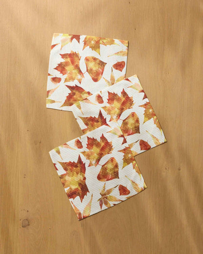 Painted Fall Dishcloth Set