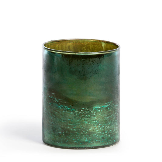 Carlton Glass Shiny/Matte Finish Vase, Small