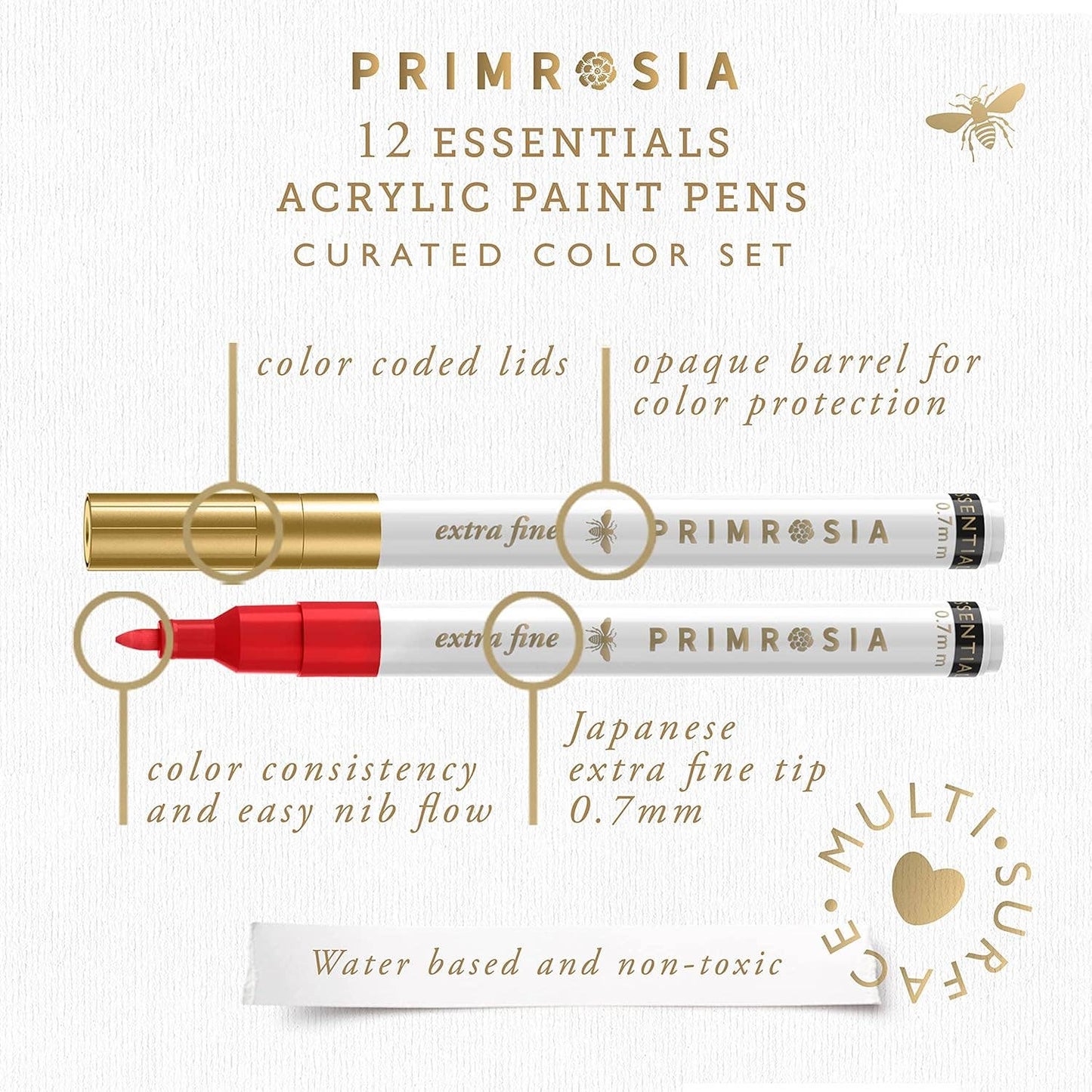 Rotuladores de pintura de punta extrafina "Essential"