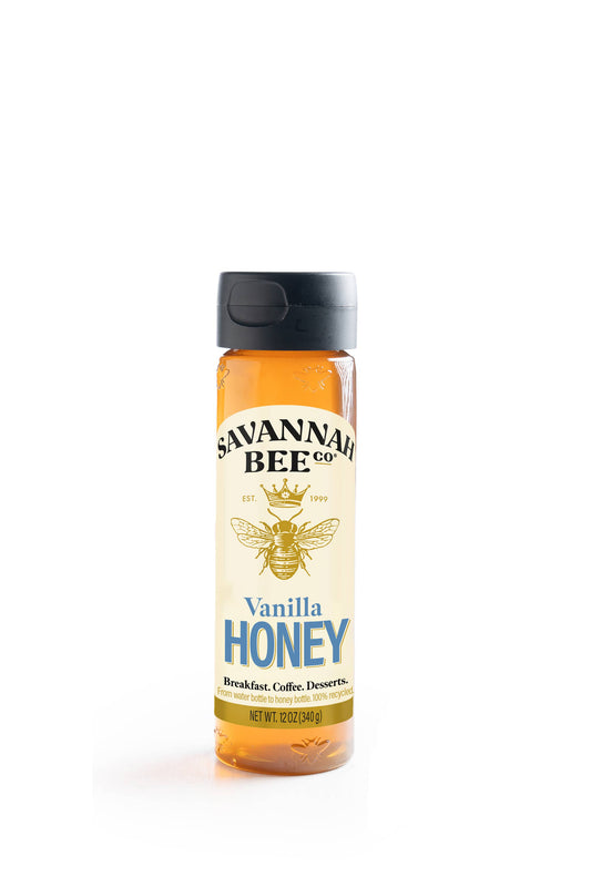 12oz Plastic Squeeze Vanilla Honey