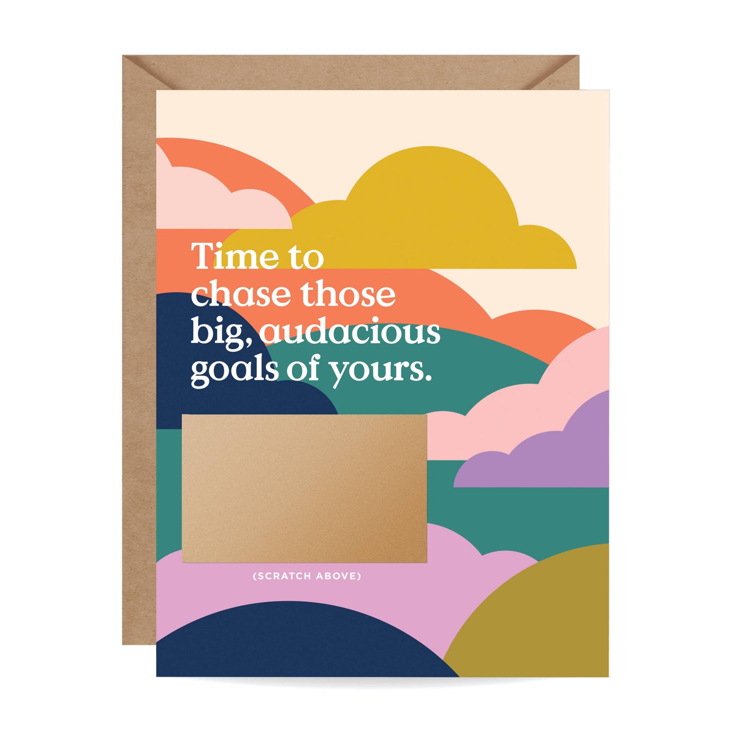 Scratch-off Card - Big Goals - Graduation/Encouragement