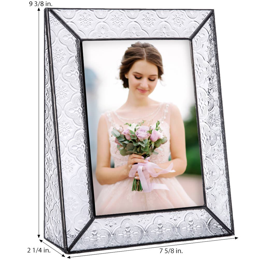 Vintage Glass Picture Frame