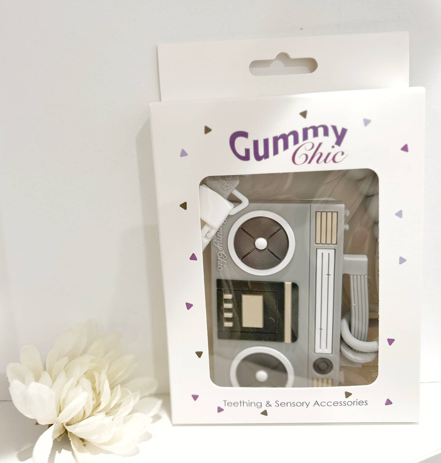 Hot Air Balloon and Clip, Teether Toy