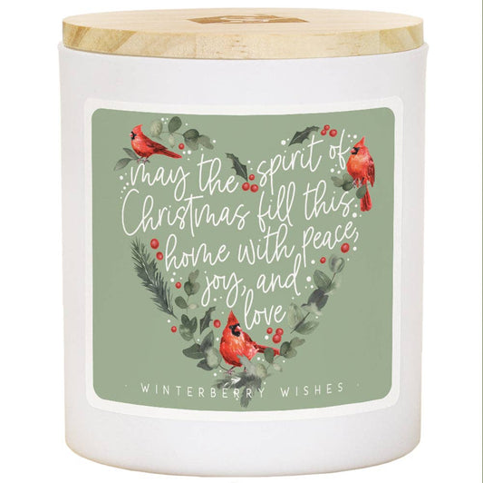 Spirit Christmas Cardinals - WBR - Candles