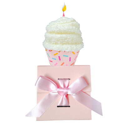 Dabble Doll - Cozy Cupcake Socks | Happy Birthday Gift