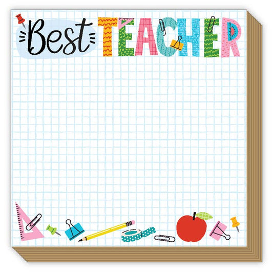 Best Teacher Luxe Notepad -RosanneBeck Collections