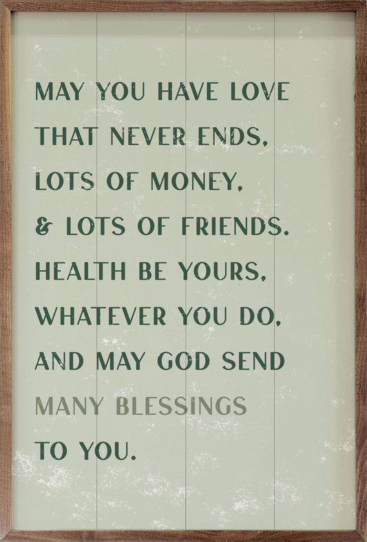 Kendrick Home - Irish Blessings Green
