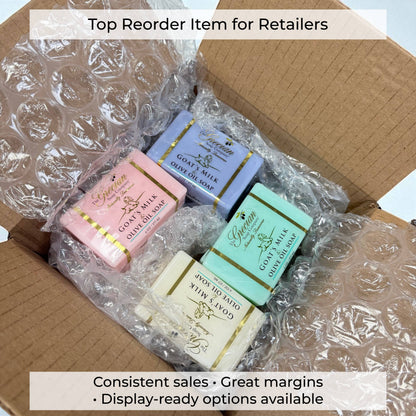 The Grecian Soap Company - Goat's Milk & Olive Oil Handcrafted Bar Soap