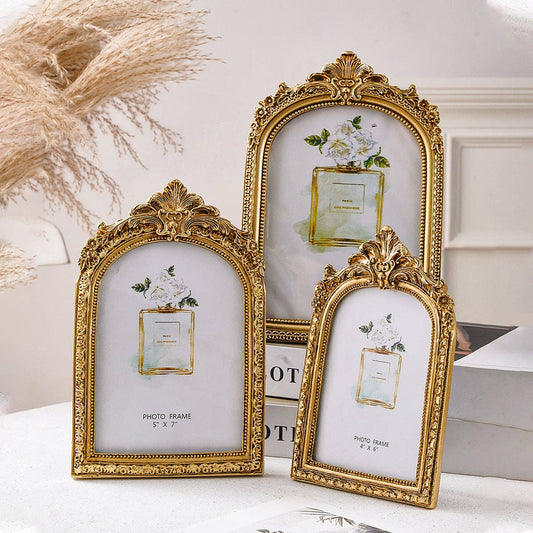 Vagabond Vintage - Ornate Gold Arch Photo Frame