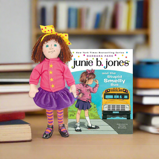 Junie B. Jones Doll and paperback book SOLD SEPARATELY