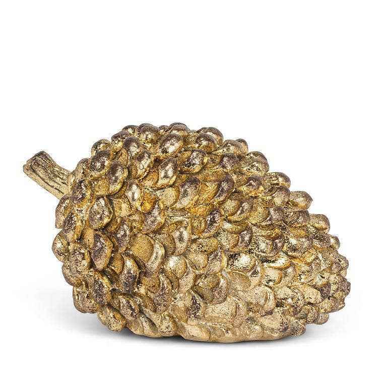 Gold Christmas Pinecone
