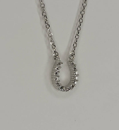 Mini Horseshoe Necklace