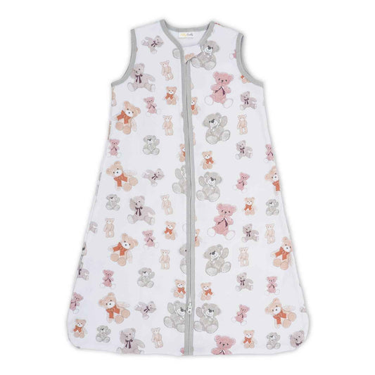 LollyBanks - Bear Hugs Baby Sleep Sack, 100% Organic Cotton