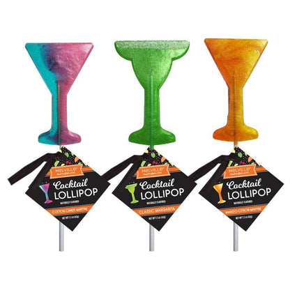 Mini Cocktails Hard Candy Lollipops - Assorted: 1 / Bulk
