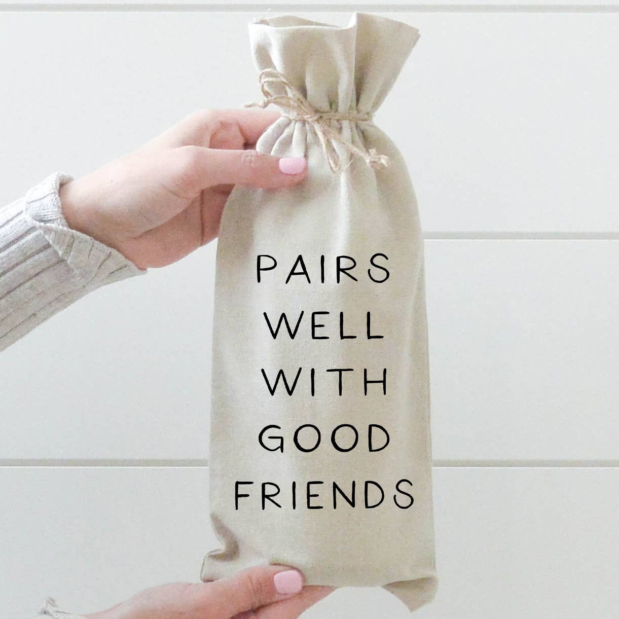 Porter Lane Home Pairs Well Wine Bag - Thumbnail 4