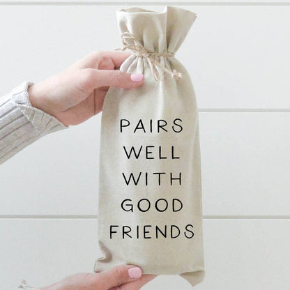 Pairs Well Wine Bag