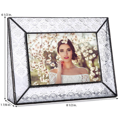 Vintage Glass Picture Frame