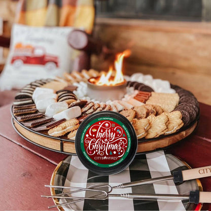 Merry Christmas S'mores Night Pack – Bonfire Gift Set