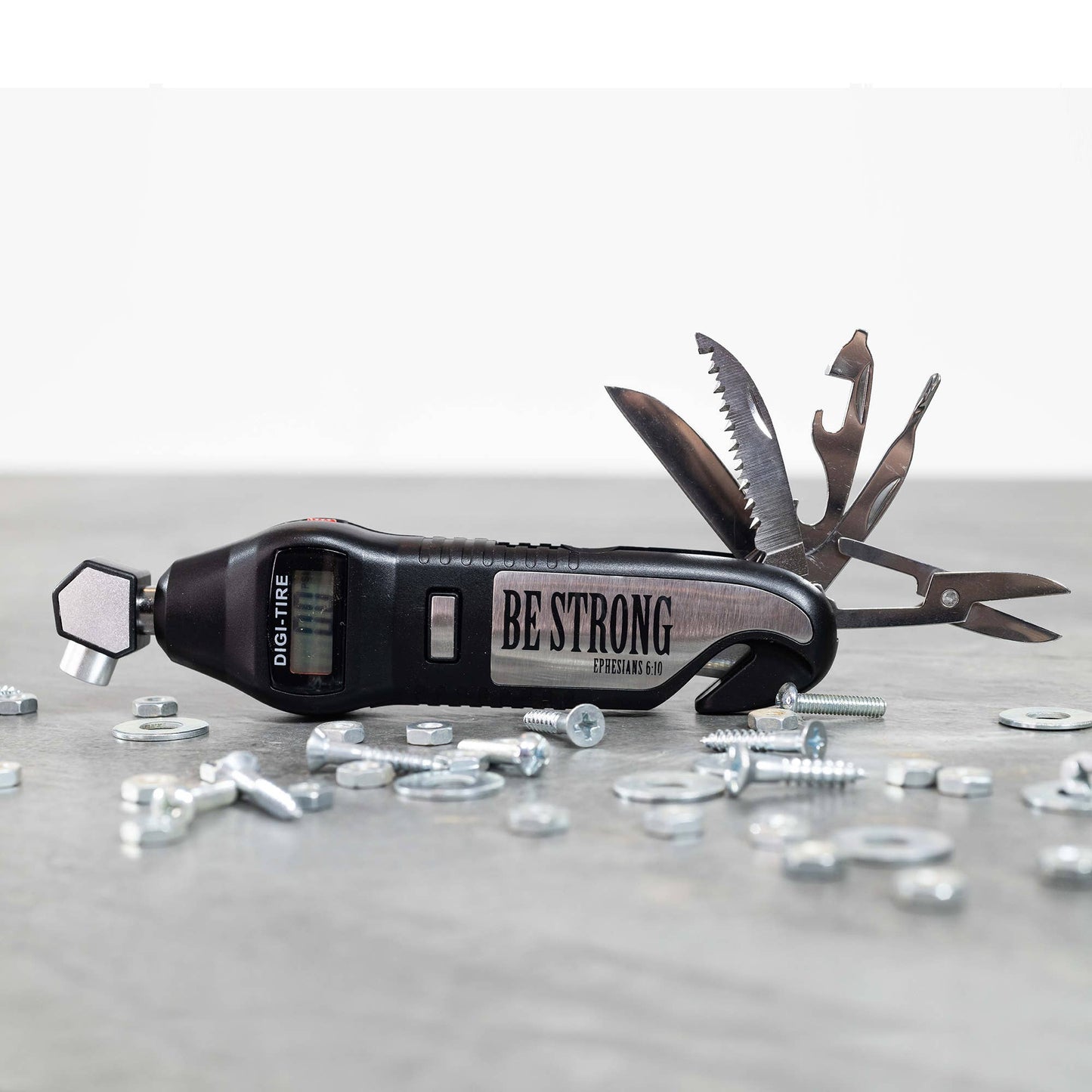 Divinity Boutique - Man of God: 8 Function Digital Tire Gauge
