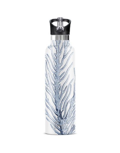 Akoa | Blue Ocean Coral 25oz Insulated Water Bottle Flask