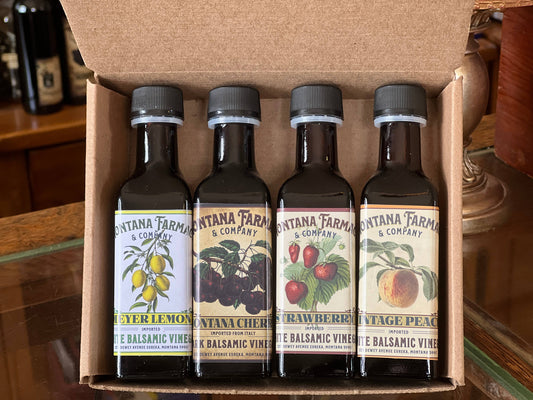 Vintage Montana Cherry Balsamic Vinegars