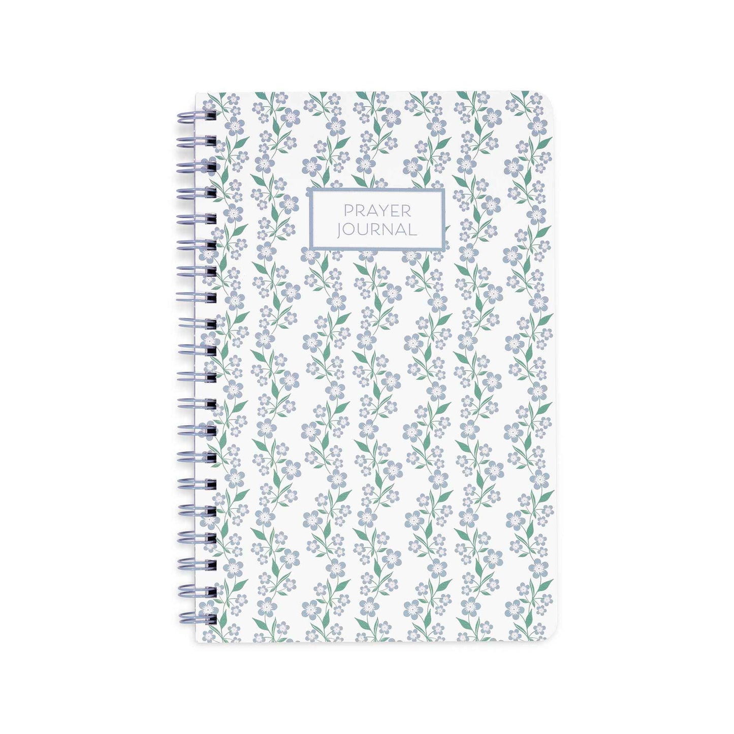 Prayer Journal, Blue Floral