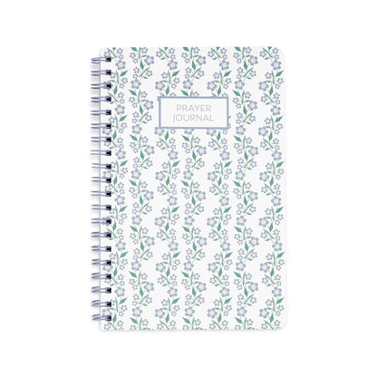 Prayer Journal, Blue Floral