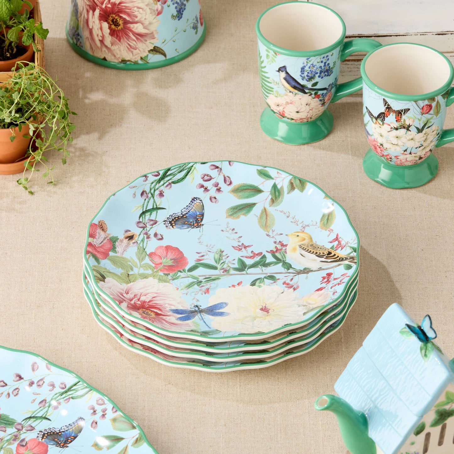 Flora Dinner Plate 11in