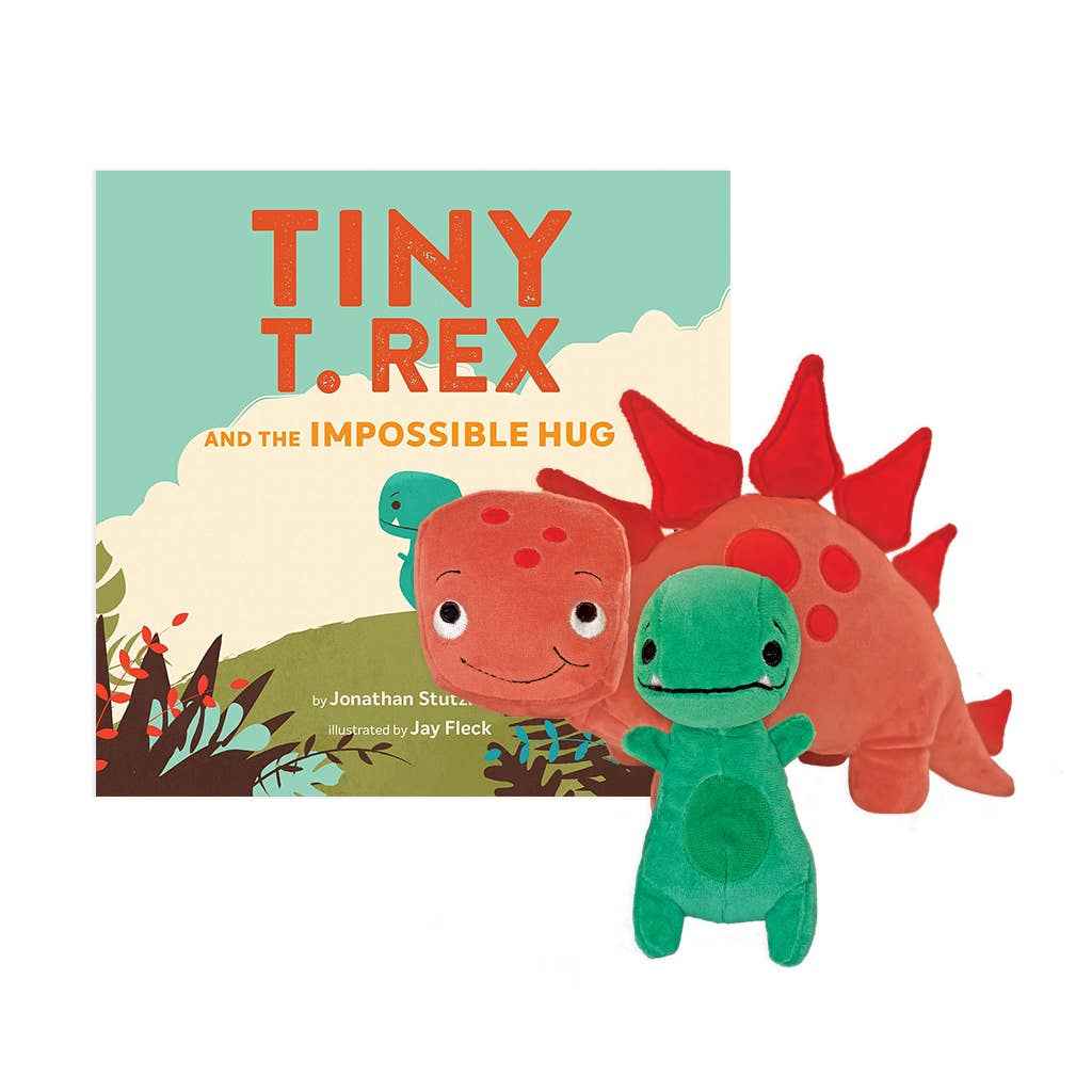 Tiny T. Rex And Pointy Plush Pair