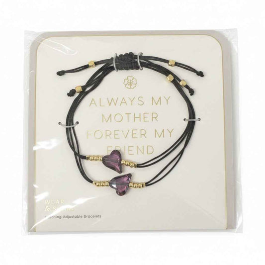 Always My Mother, Forever My Friend Wear + Share Bracelet
