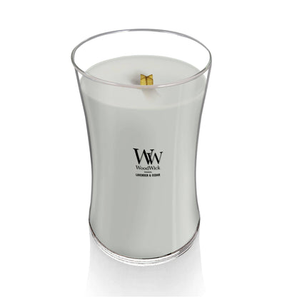 Lavender & Cedar Large Hourglass Candle, 21.5 oz