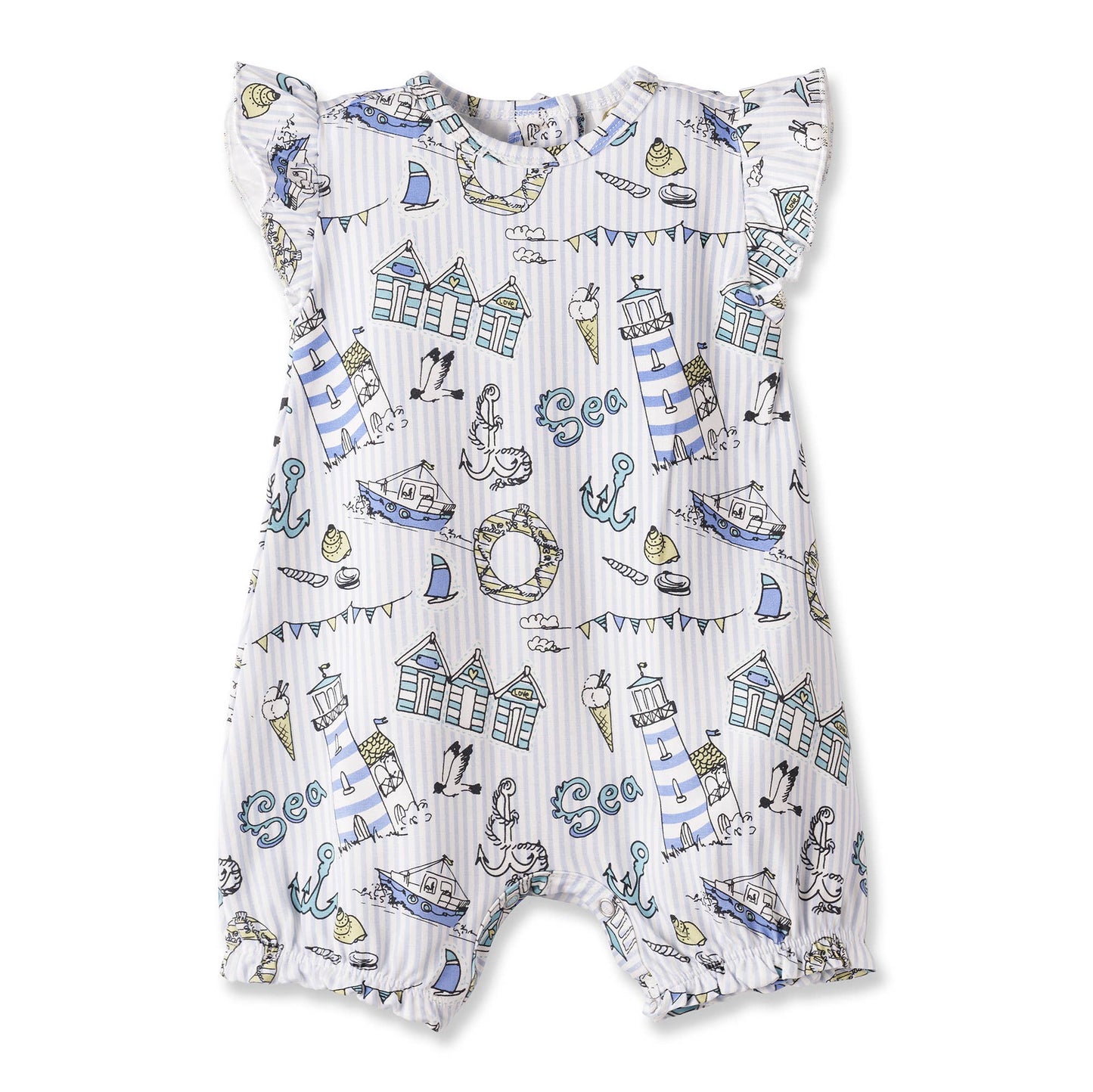 Seashore Bubble Romper - assorted sizes